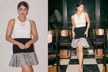 Sharvari Wagh Stuns At Louis Vuitton Event In Frill Patterned Summer Dress, See Pics